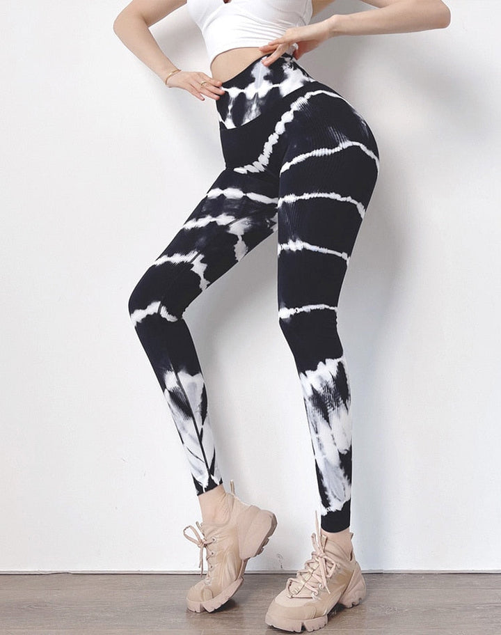 Ignite Your Style: High Waist Blaze Leggings