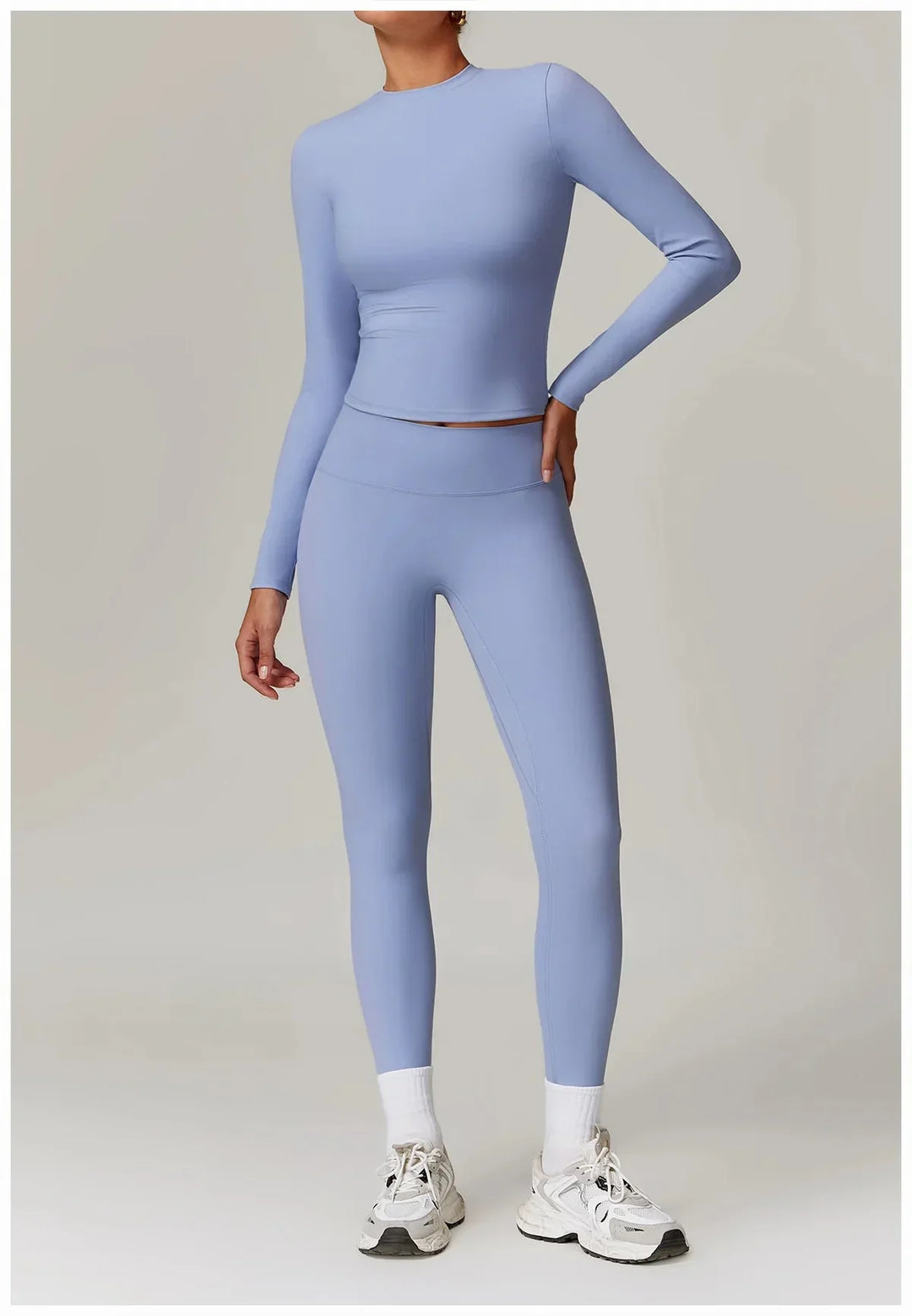 Enchanting Workout Ensemble - Leggings & Matching Top
