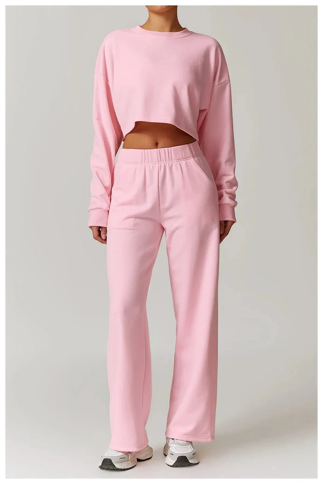 Ultimate Fitness Ensemble - Stylish Pants & Top Combo