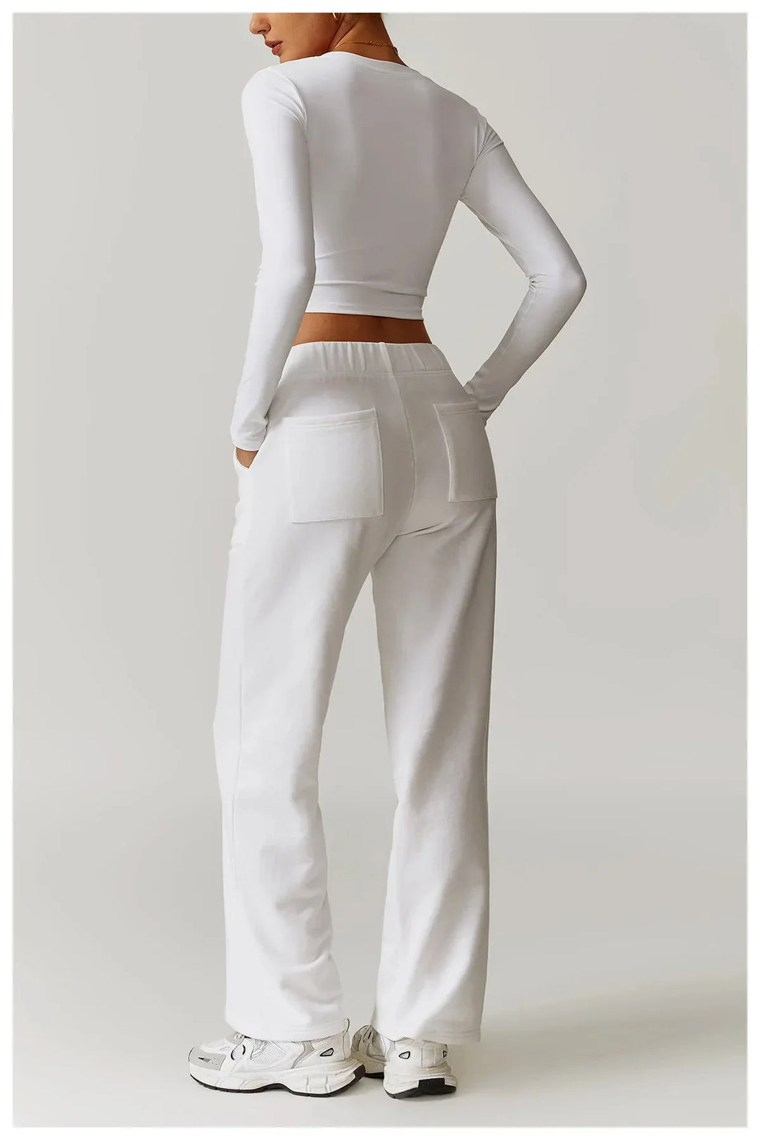 Transform Your Workout: Obsession Long Sleeve Activewear Set - Stylish Top & Comfy Pants