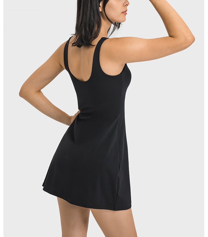 Chic Mirage Tennis Dress for Ultimate Performance