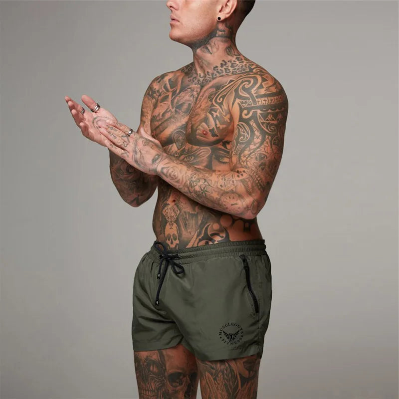 Green MuscleGuys Shorts 2.0