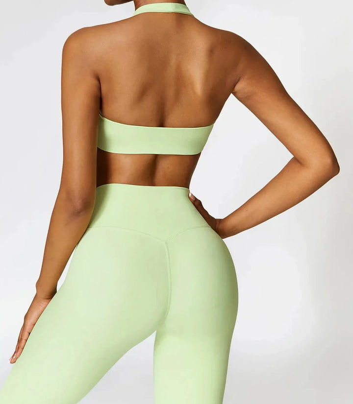 Enchanting Mystic Vest Activewear Set - Stylish Leggings & Matching Top