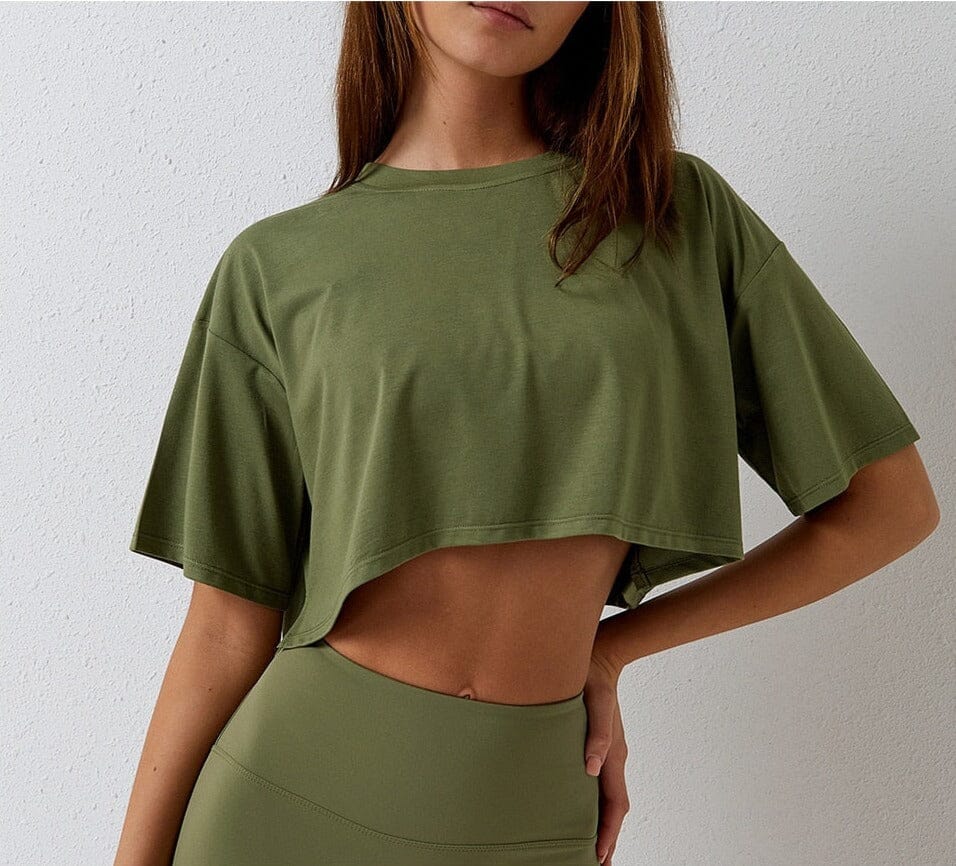 Effortless Breeze Crop Top