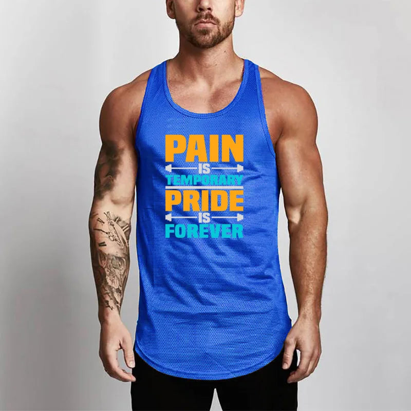Blue ChargePro Tank Top