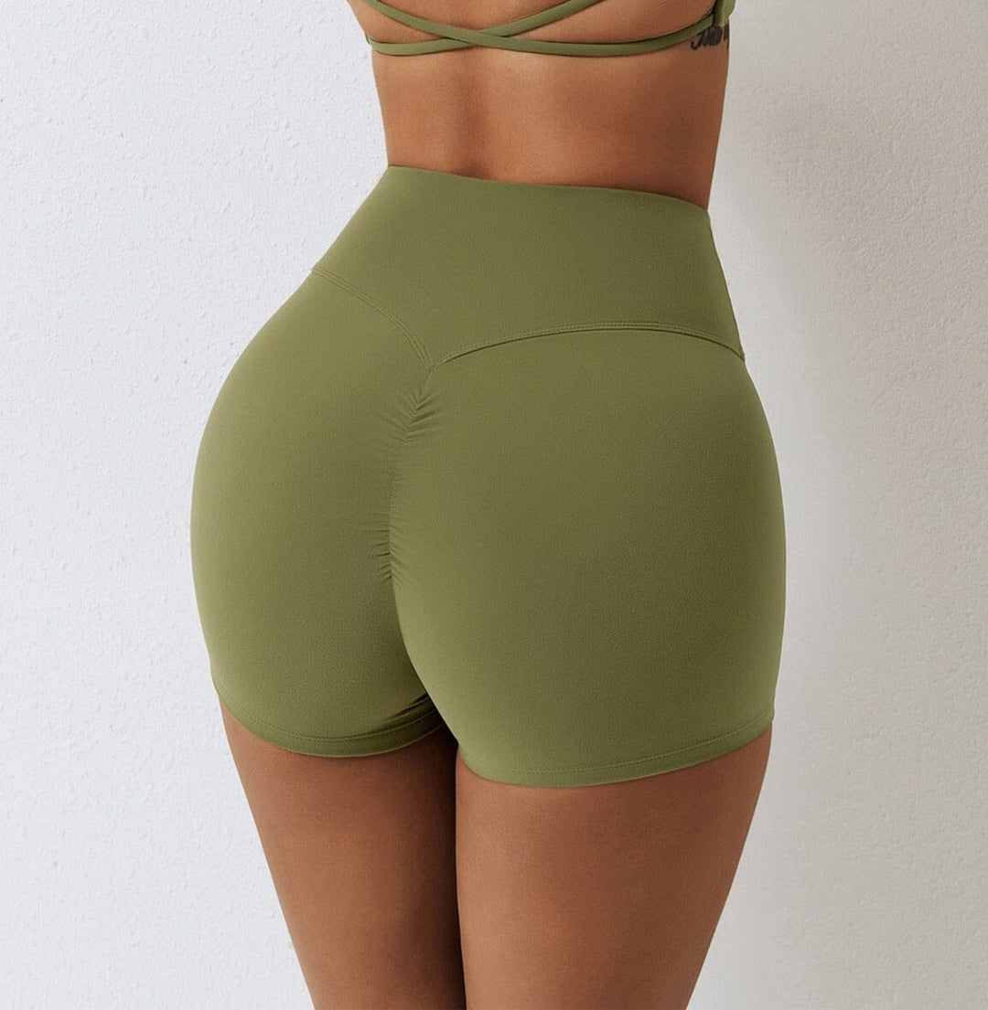 SvelteFlow Stylish Scrunch Shorts