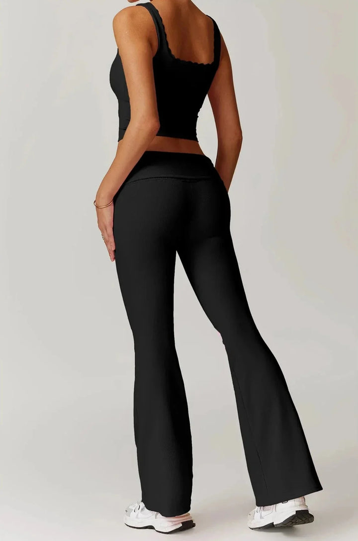Ultimate Performance Athletic Gear - Leggings and Vest Combo