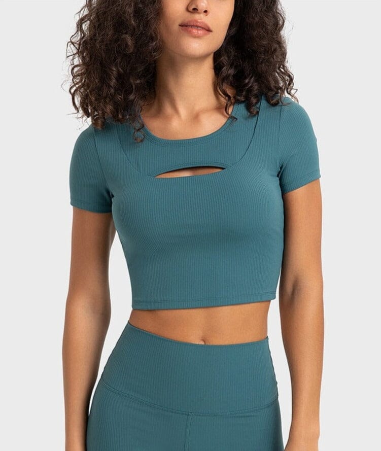 Chic Hollow Design Crop Top