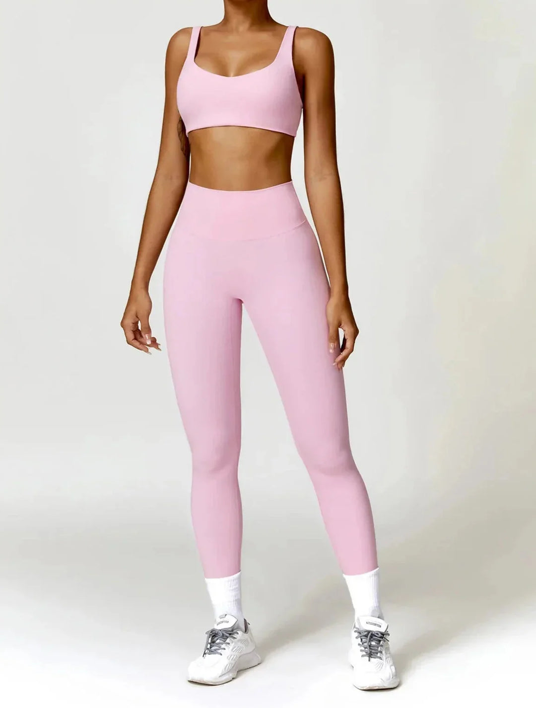Elevate Your Workout with the Charm Flex Performance Bra and Leggings Set