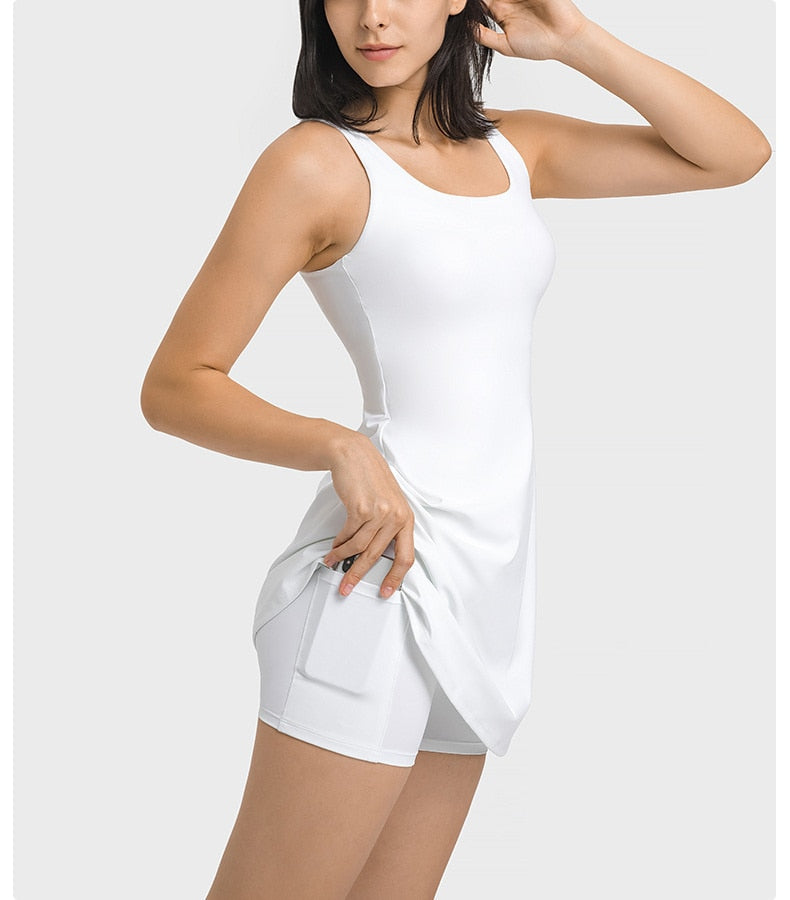 Chic Mirage Tennis Dress for Ultimate Performance