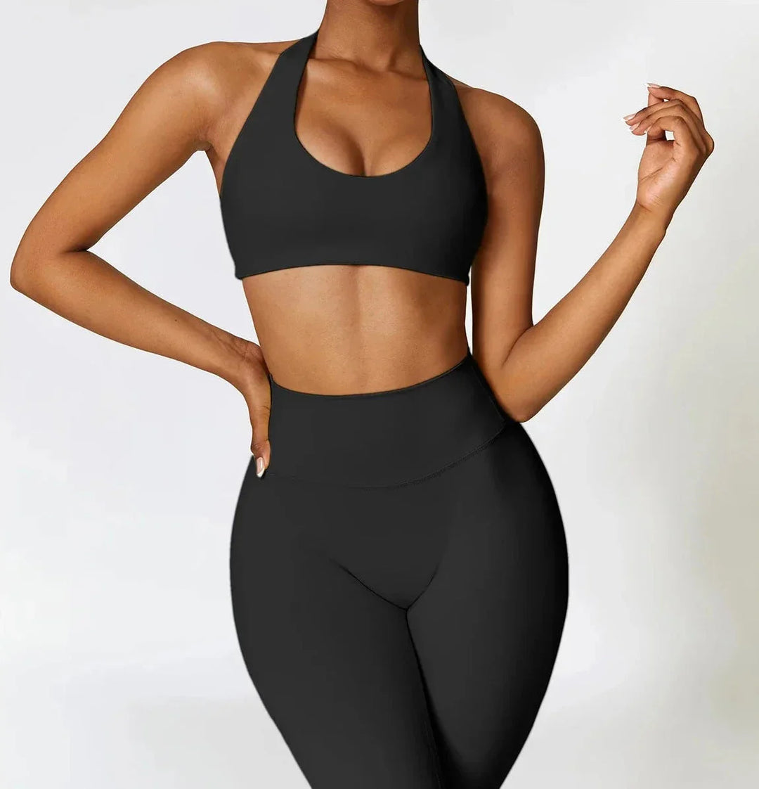 Enchanting Mystic Vest Activewear Set - Stylish Leggings & Matching Top