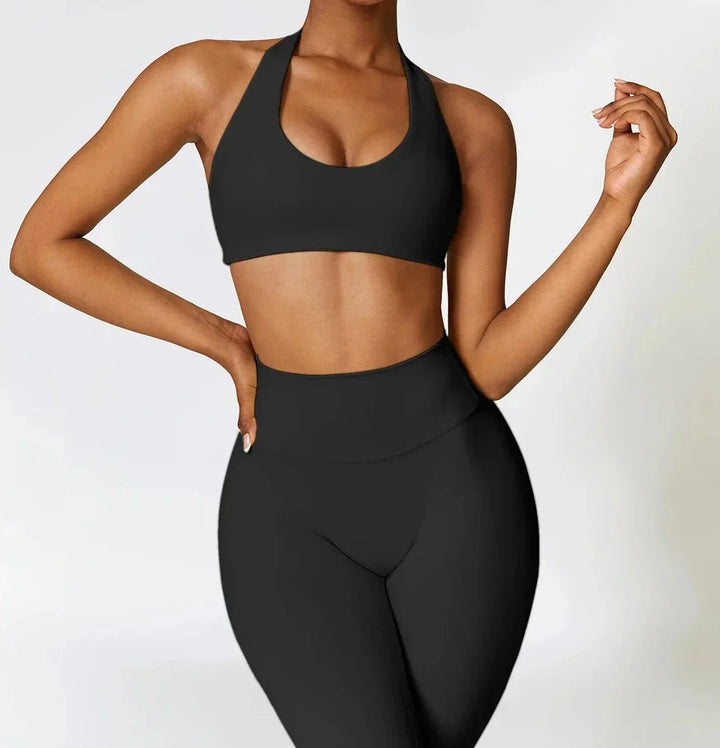 Enchanting Mystic Vest Activewear Set - Stylish Leggings & Matching Top