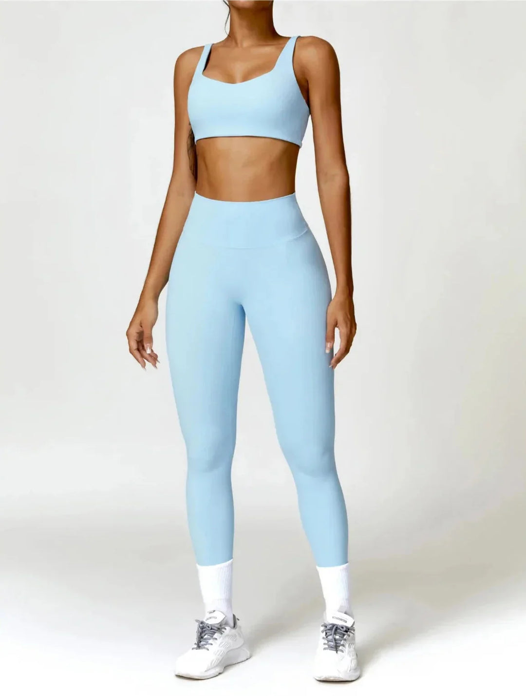 Elevate Your Workout with the Charm Flex Performance Bra and Leggings Set