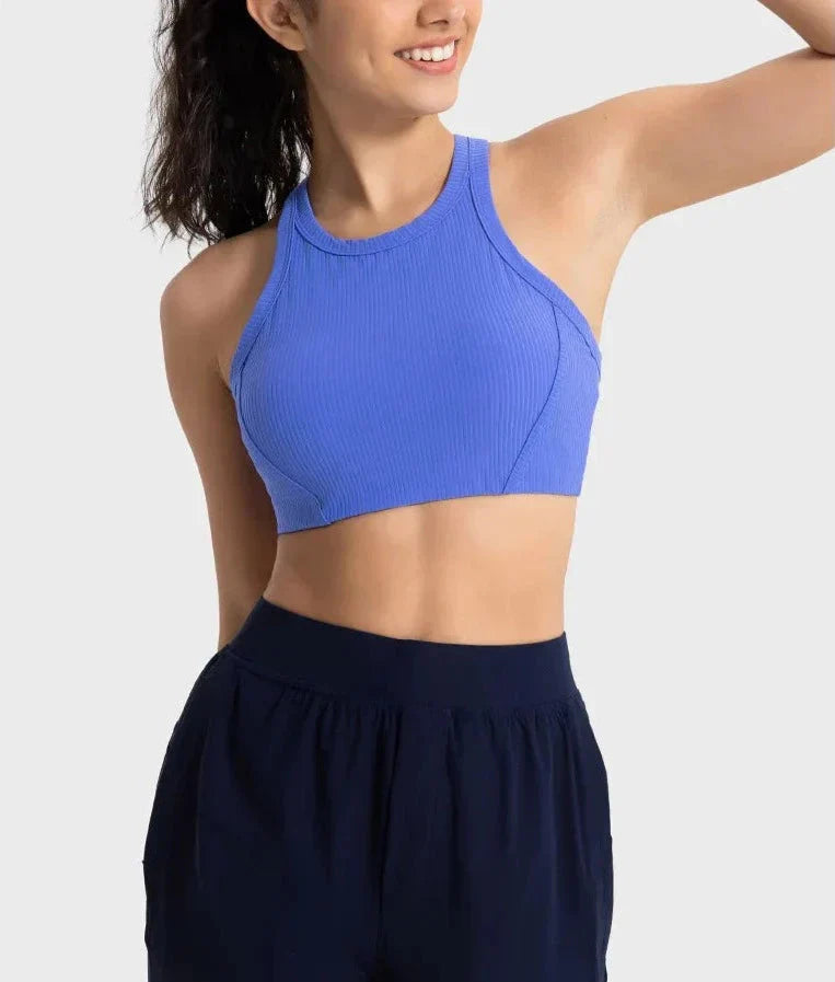 Empower Your Workout High-Neck Sports Bra
