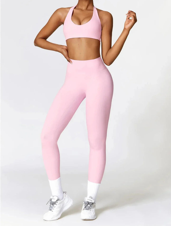 Enchanting Mystic Vest Activewear Set - Stylish Leggings & Matching Top