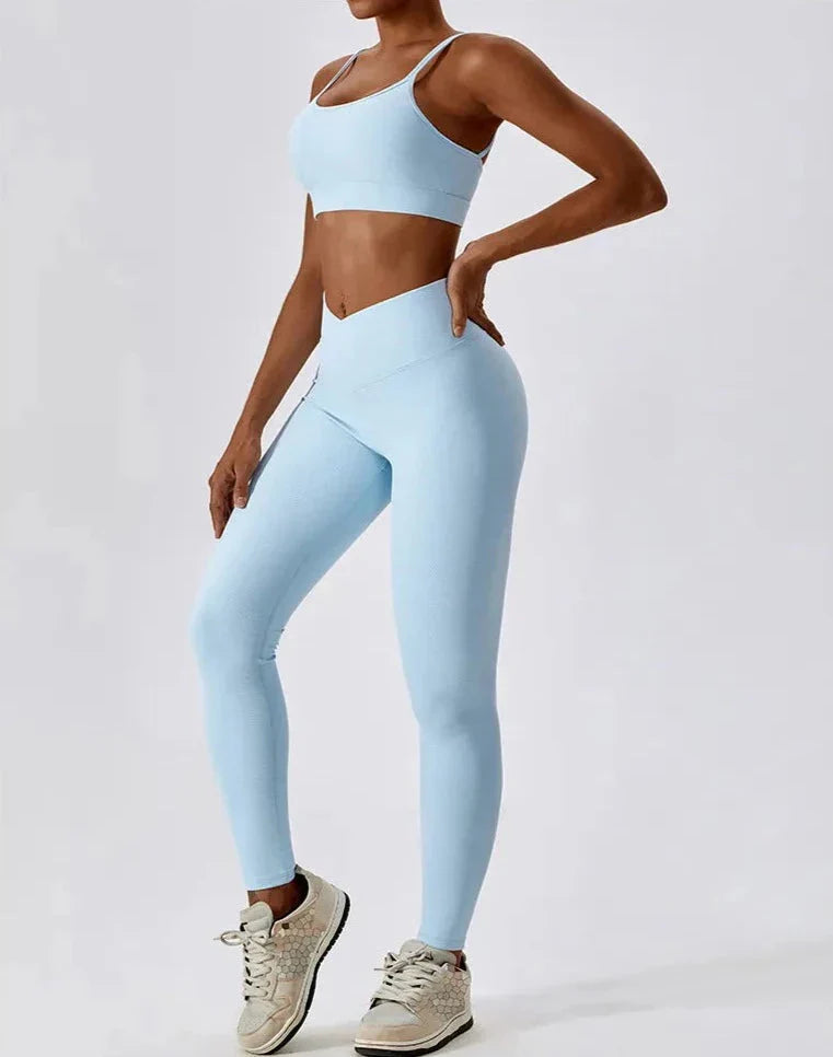 Perfect Match Workout Set - Stylish Leggings & Top Combination