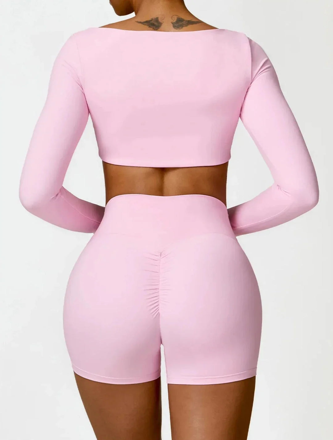 Elevate Your Activewear: Charm Flex Performance Top & Shorts Set