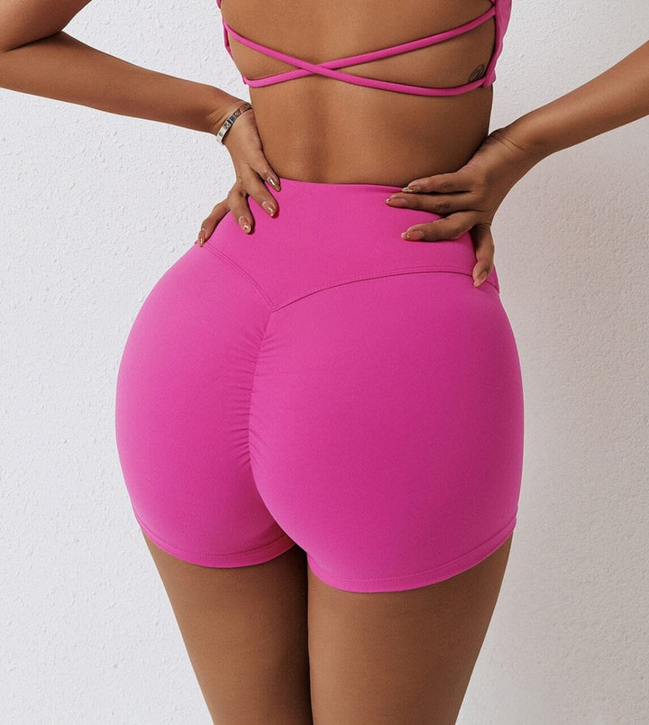 SvelteFlow Stylish Scrunch Shorts