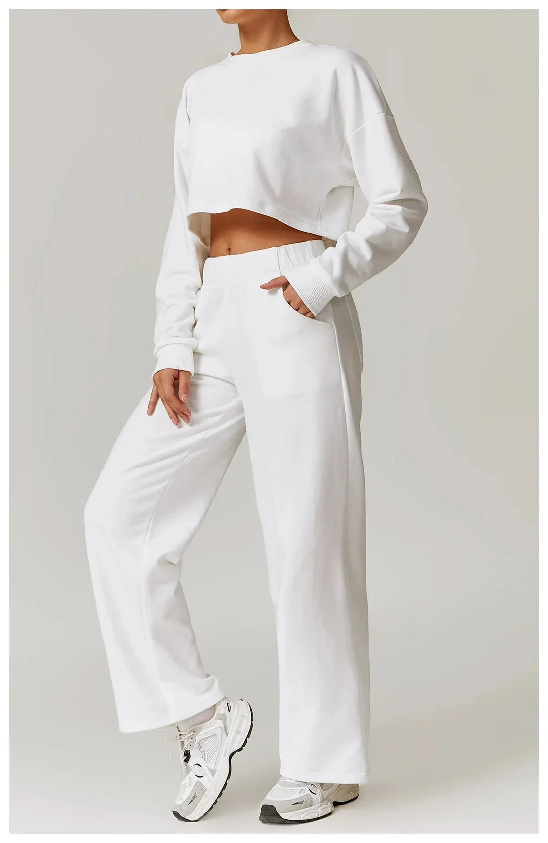 Ultimate Fitness Ensemble - Stylish Pants & Top Combo