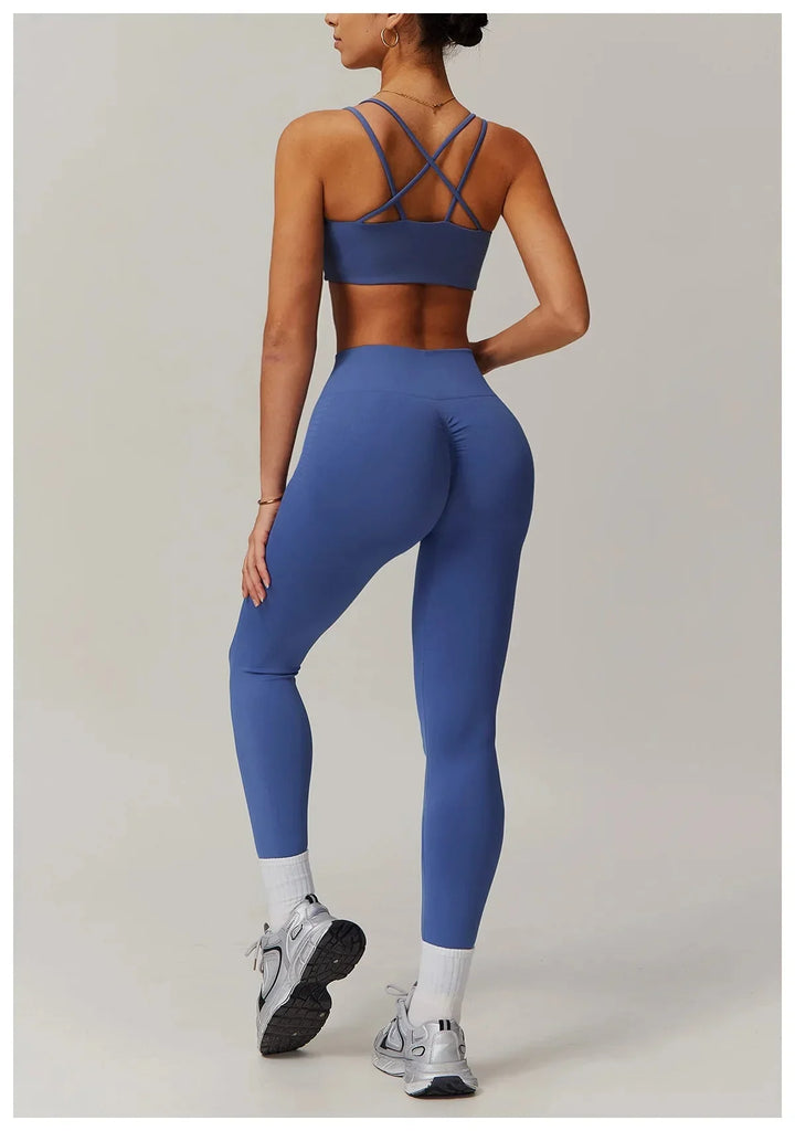 Personalized Engraved Gym Set - Stylish Leggings & Top Combo