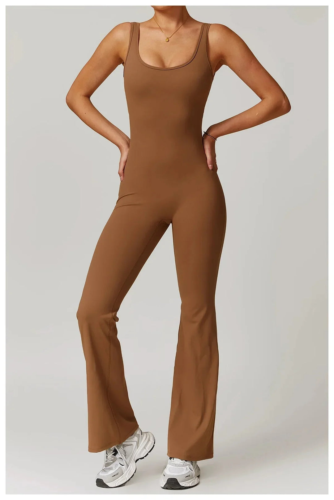 Chic & Stylish Flared Pocket Jumpsuit