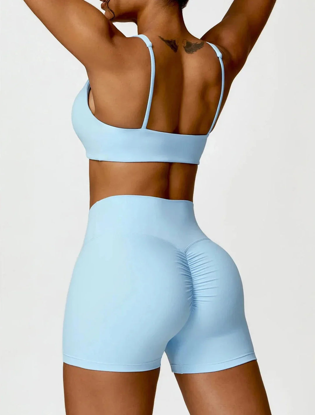 Elevate Your Workout with the Charm Flex Performance Bra and Shorts Set