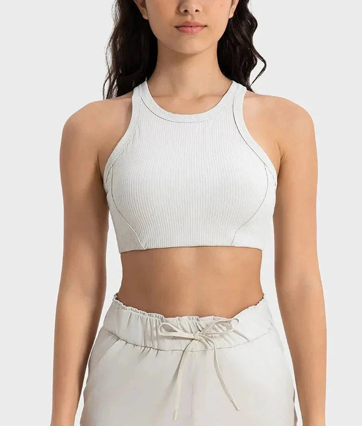 Empower Your Workout High-Neck Sports Bra