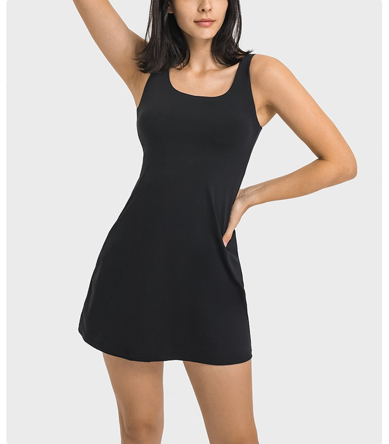 Chic Mirage Tennis Dress for Ultimate Performance