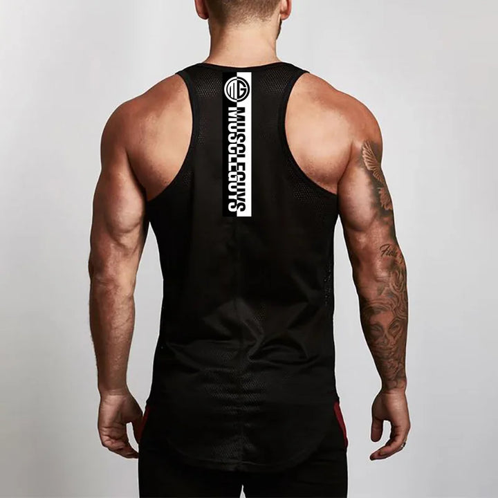 Black MG Core Tank Top
