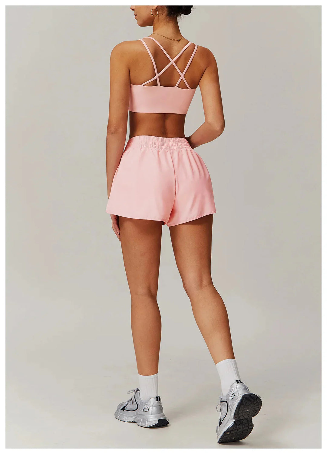 Personalized Gym Ensemble - Stylish Shorts & Matching Top