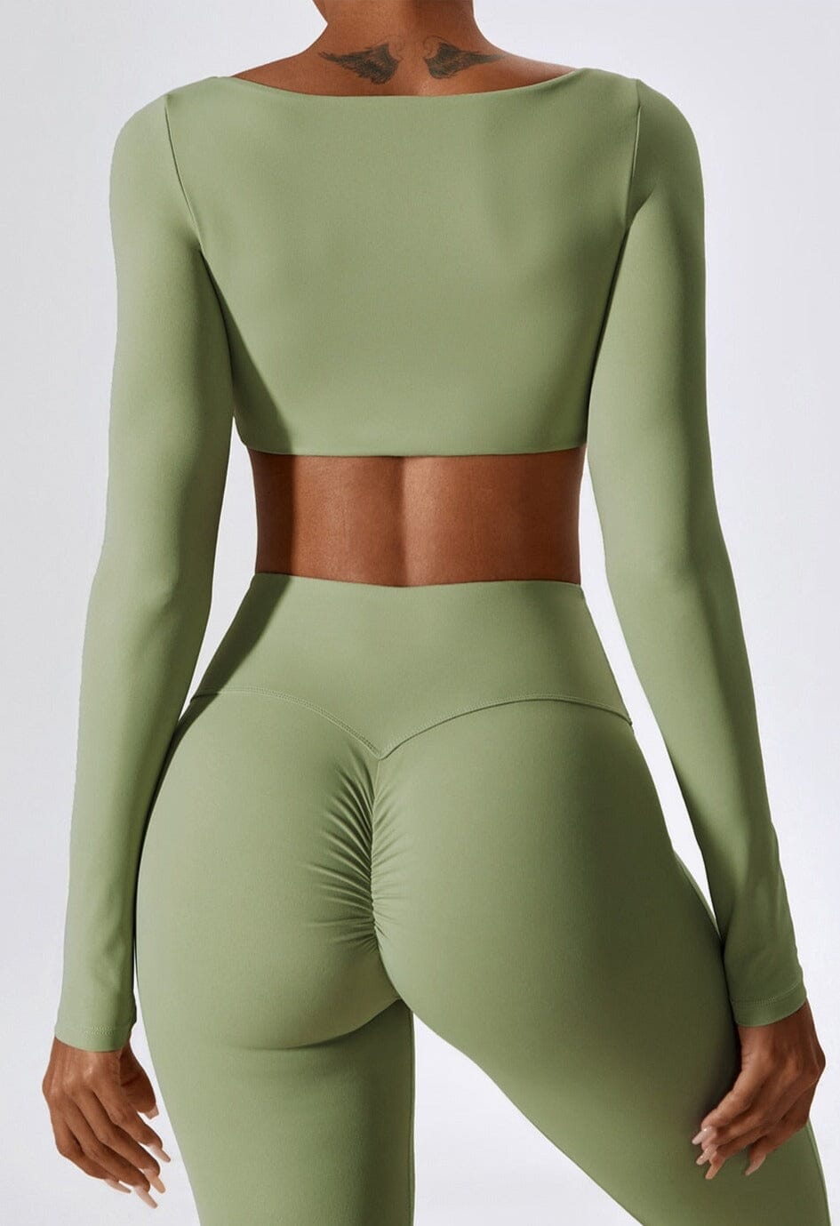 Adventure-Ready Long Sleeve Crop Top