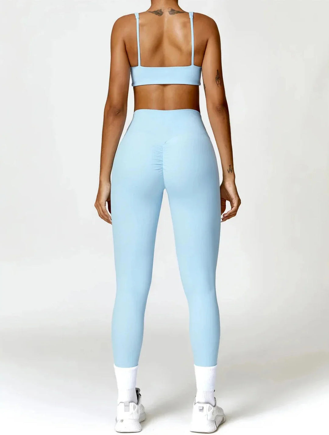 Elevate Your Workout with the Charm Flex Performance Bra and Leggings Set