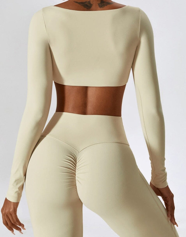 Adventure-Ready Long Sleeve Crop Top