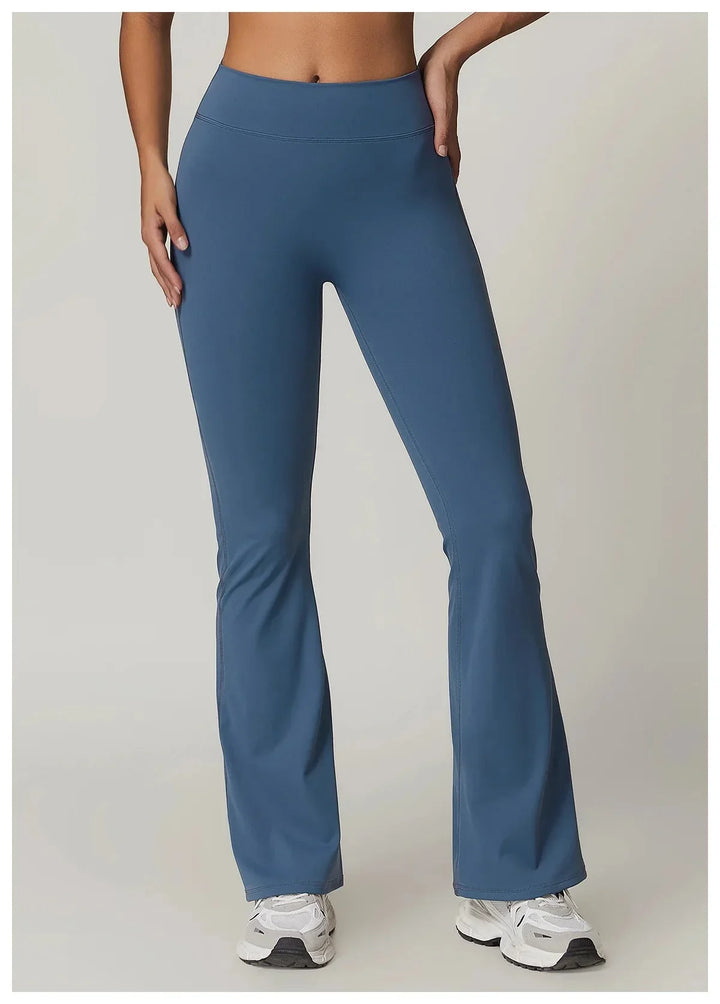 Stylish League Flared Pocket Leggings for Ultimate Comfort and Versatility