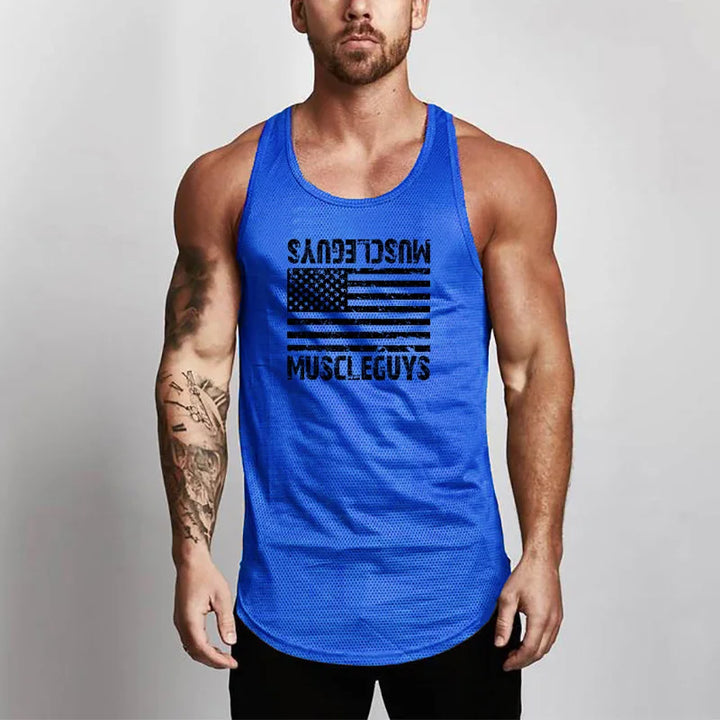 Blue MuscleGuys Tank Top 1.0