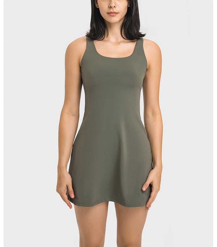 Chic Mirage Tennis Dress for Ultimate Performance