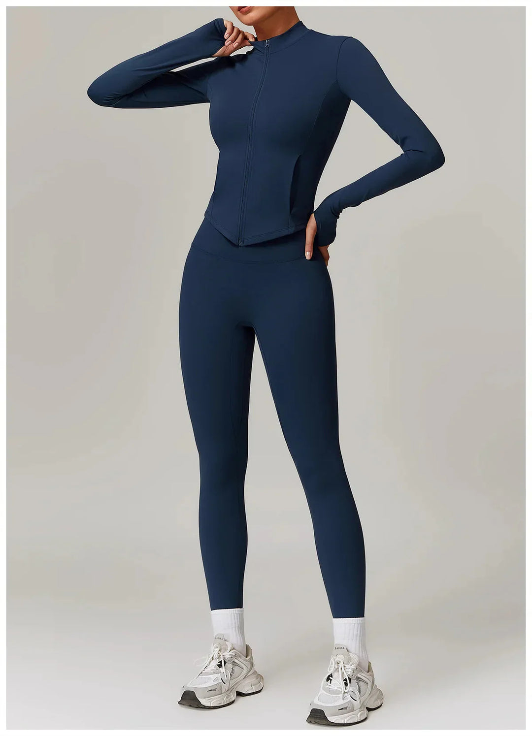 Enchanting Workout Tracksuit Set - Stylish Leggings & Top