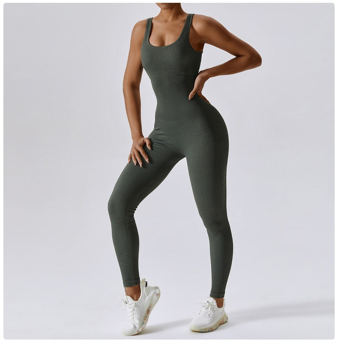 Ultimate Comfort Seamless Jumpsuit for All-Day Style