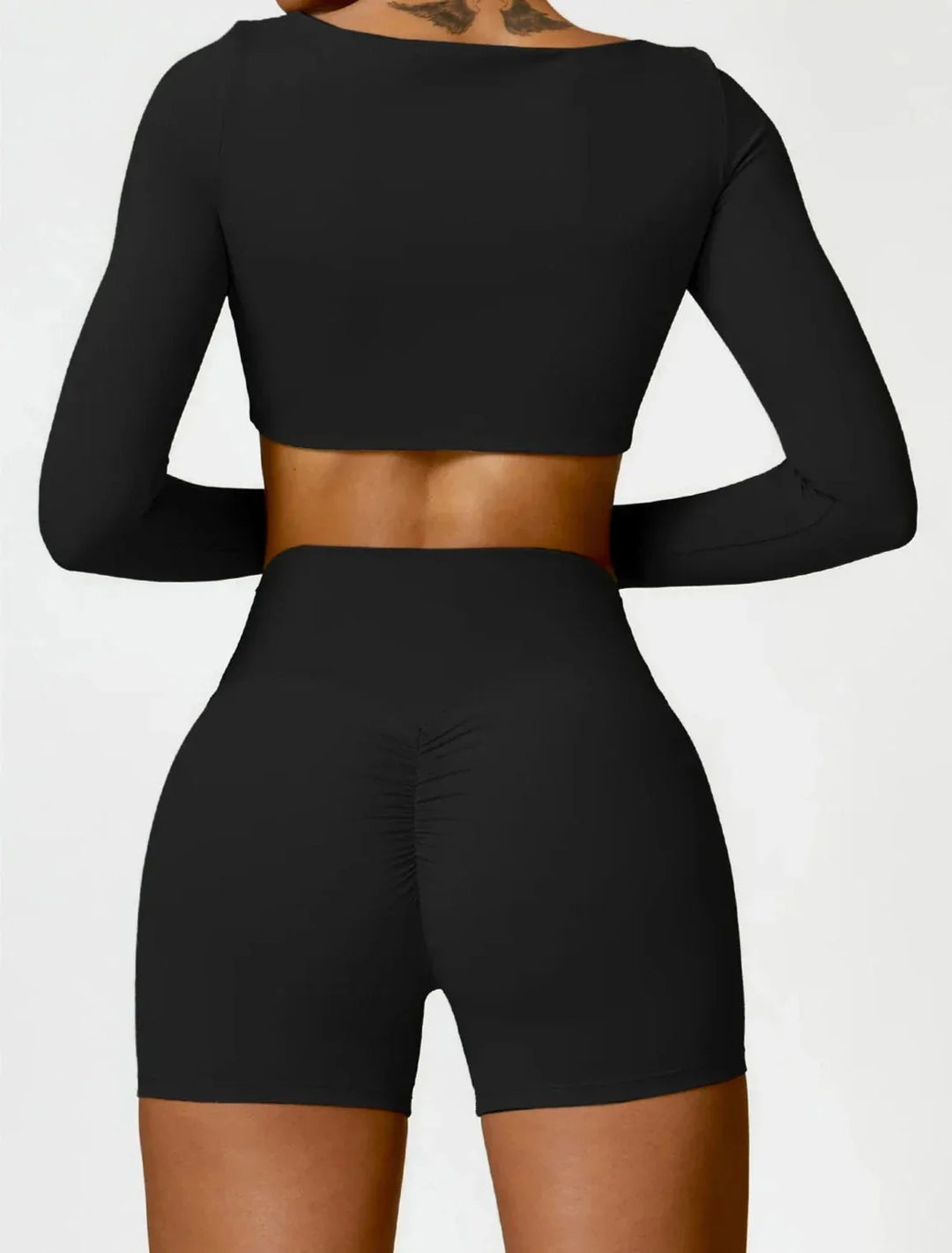 Elevate Your Activewear: Charm Flex Performance Top & Shorts Set
