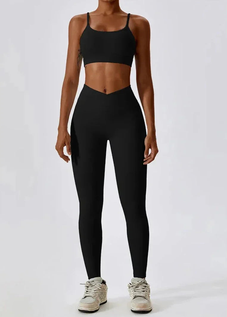 Perfect Match Workout Set - Stylish Leggings & Top Combination