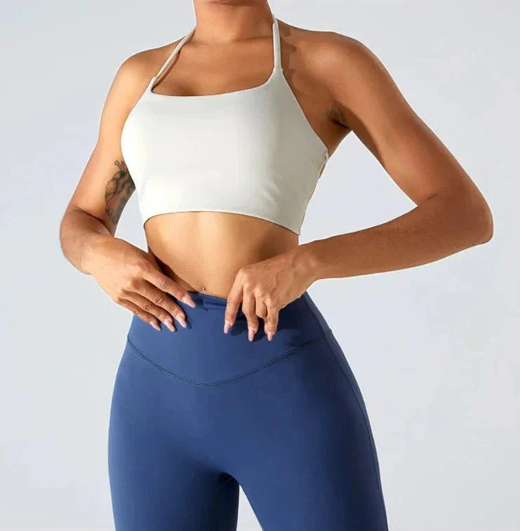 Savvy Double Cross Back Sports Bra