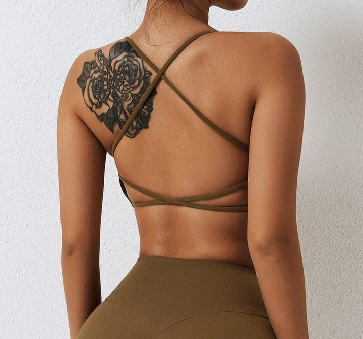 SvelteFlow Cross Back Bra