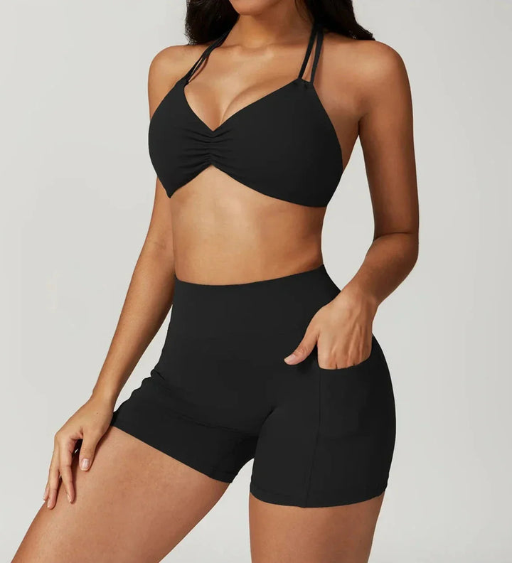 Heavenly Halter Sports Bra