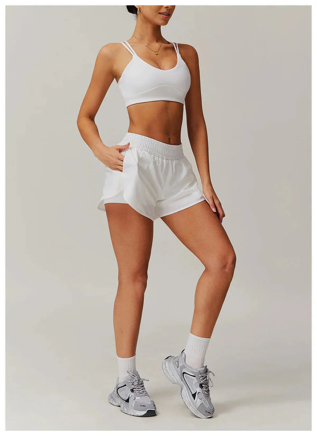 Personalized Gym Ensemble - Stylish Shorts & Matching Top