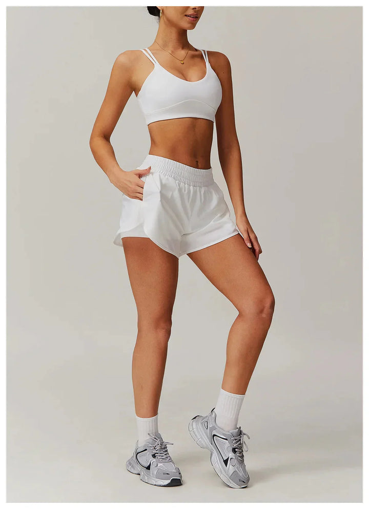 Personalized Gym Ensemble - Stylish Shorts & Matching Top