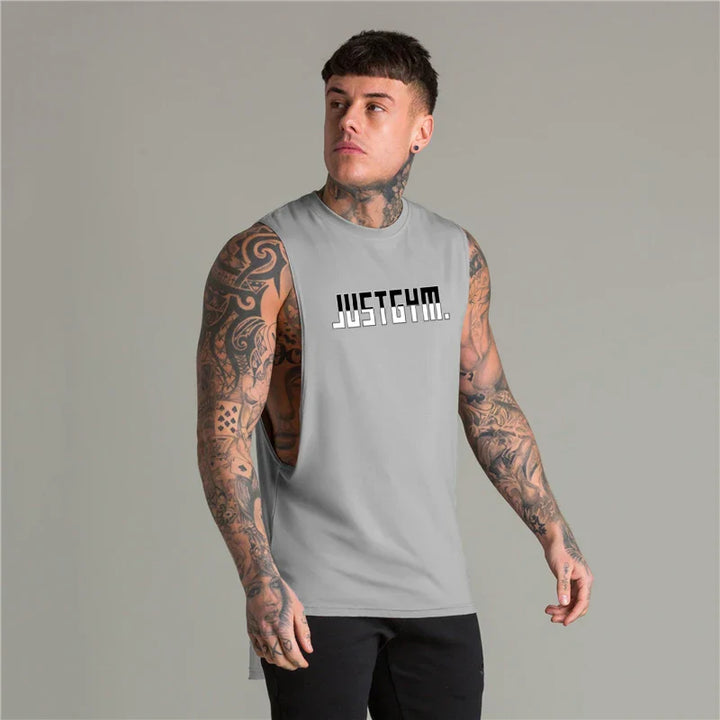Grey Just Gym Tank Top