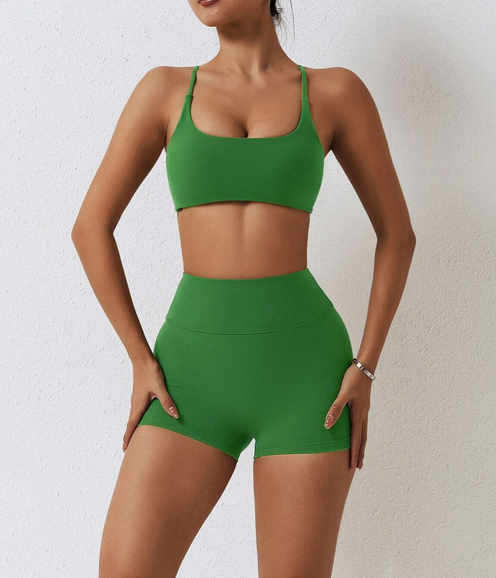 SvelteFlow Stylish Scrunch Shorts