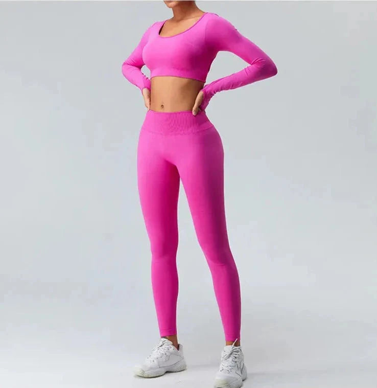 Sculpting V-Waist Seamless Leggings for Ultimate Comfort and Style