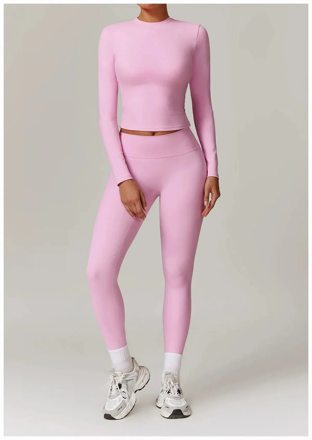 Enchanting Workout Ensemble - Leggings & Matching Top