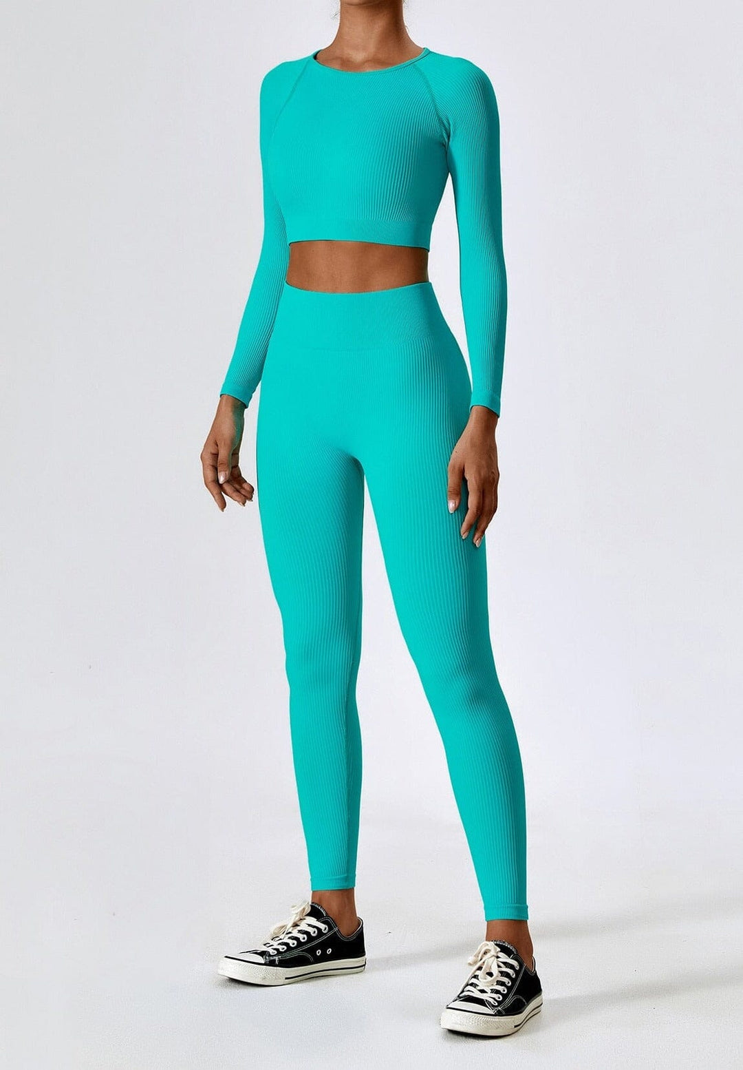Grove Ultimate Comfort Seamless Set - Stylish Top & Leggings Combo